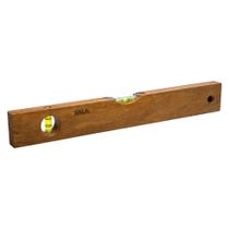 Nível Profissional de Madeira 12" 2 Bolhas (30cm) - Kala