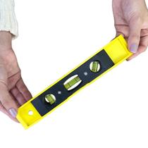 Nível Torpedo 228Mm 9 Pol Com Base Magnética De 3 Bolhas