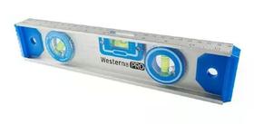 Nivel Western Pro Em Aluminio Com Base Imantada 30cm Hl50