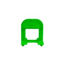Nivela Piso Top ( Base) 1,0mm - Pacote 50 Pecas Verde - Nivela Certo