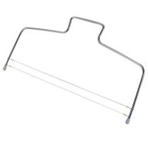 Nivelador Cortador Fatiador de Bolos em Aço Inox Fio Duplo
