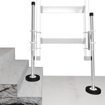 Nivelador de escada TOUGHER para escadas com plataforma estável de 20 polegadas Nivelador de escada TOUGHER para escadas com plataforma estável de 20 polegadas