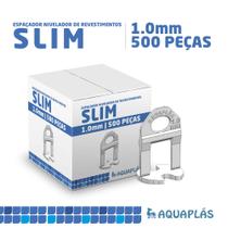 Nivelador Espaçador Para Porcelanato, Pisos e Revestimentos Linha SLIM 1,0mm AQUAPLAS - Pacote 500 Peças Nivelador Espaçador Para Porcelanato, Pisos e Revestimentos Linha SLIM 1,0mm AQUAPLAS - Pacote 500 Peças