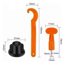 Nivelador Espaçador Reutilizável Piso Titanium Platina 50 Un