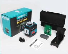 Nivelador Laser Verde Mileseey Nível Profissional 5 Linhas