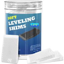 Niveladores de móveis YARKOR Rubber Shims, frasco de 32 peças, 5 cm