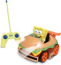 NKOK Controle Remoto Veículo Krabby Patty com Bob Esponja - SpongeBob SquarePants