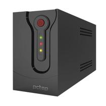 No-Break 800VA PCTop - Entrada Bivolt - Saída 110V - Semi Senoidal - 3 Tomadas - Preto - PZ800VA No-Break 800VA PCTop - Entrada Bivolt - Saída 110V - Semi Senoidal - 3 Tomadas - Preto - PZ800VA