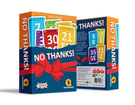 No Thanks! Jogo de Cartas Original PaperGames em Português