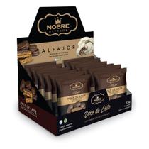 Nobre Alfajor Doce de Leite com Cobertura de Chocolate Display com 12 Unidades