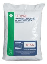 Nobre Slim 13 Fios Compressas De Gazes Pacote Com 240Gr Algo Nobre Slim 13 Fios Compressas De Gazes Pacote Com 240Gr Algo