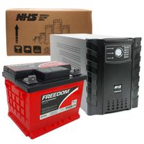 Nobreak 1200VA NHS Premium PDV GII, Bivolt, S/120V, 8T, Bateria Estacionária 1x45Ah - 90.C1.012202