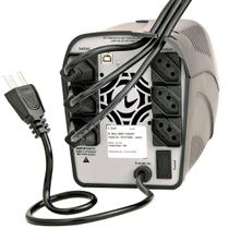 Nobreak 1400VA 980W 6 Tomadas PWM USB True RMS Entrada 115/127/220V Saída 115V Troca Fácil de Bateria Ragtech 4156