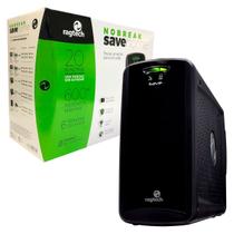 Nobreak 600VA Ragtech Save Home STD-TI, Entrada Trivolt, Saída 115V, 6 Tomadas, Preto - 20NSH4125