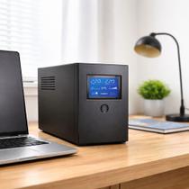 Nobreak 800VA 480W 220V com LCD Bateria Integrada para Computador Roteador Impressora UPS MAX-0402 Nobreak 800VA 480W 220V com LCD Bateria Integrada para Computador Roteador Impressora UPS MAX-0402