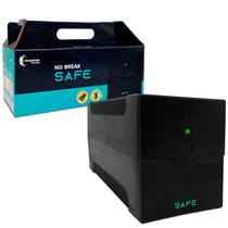 Nobreak Coletek SAFE600 600VA, Entrada Bivolt Automático, Saída 115V, 4 Tomadas, 1x Bateria 12V/7Ah - SAFE600BA-1B4T Nobreak Coletek SAFE600 600VA, Entrada Bivolt Automático, Saída 115V, 4 Tomadas, 1x Bateria 12V/7Ah - SAFE600BA-1B4T