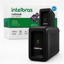 Nobreak Intelbras ATTIV 1500 VA 120V 6 Saídas Proteção Contra Quedas Oscilações Proteção Avançada 1500va