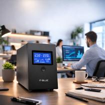 Nobreak LCD 650VA 360W 220V UPS com Bateria Integrada para Computador Roteador Impressora MAX-0400 Nobreak LCD 650VA 360W 220V UPS com Bateria Integrada para Computador Roteador Impressora MAX-0400