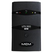 Nobreak MCM One UPS1300 1300VA Trivolt 6 Tomadas UPS0221