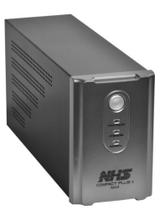 Nobreak NHS Compact Plus II Max 1400VA, 740W Mono Preto/Grafite E.120V, S.120V, Selada 2 x 7Ah