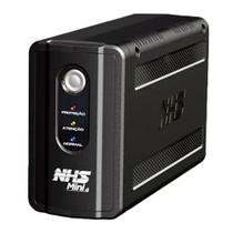 Nobreak NHS Mini 4, 700VA, Bivolt, Semi Senoidail, 6 Tomadas, Preto - 90.B1.007100