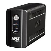 Nobreak NHS Mini 4, 700VA, Bivolt, Semi Senoidail, 6 Tomadas, Preto - 90.B1.007100 Nobreak NHS Mini 4, 700VA, Bivolt, Semi Senoidail, 6 Tomadas, Preto - 90.B1.007100