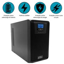 Nobreak Senoidal Puro 3500VA Online Dupla Conversão 220V Aitek 2700W Nobreak Senoidal Puro 3500VA Online Dupla Conversão 220V Aitek 2700W