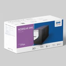Nobreak SMS Line Interactive Tech 800VA Bivolt Saída 115V
