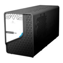 Nobreak sms tech 1200va bivolt/115v 8 tomadas preto