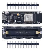 NodeMCU ESP32 WiFi e Bluetooth com Suporte para Bateria 18650 e Gerenciador de Carga
