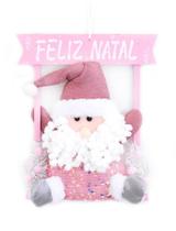 Noel Balanço Quartzo Rosa 1PC 29x25 cm Decoração de Natal