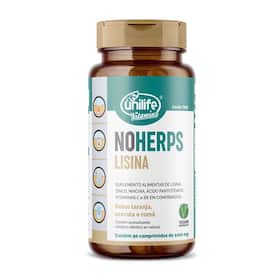 NoHerps Lisina Sabor Laranja Acerola Unilife 90 Comprimidos