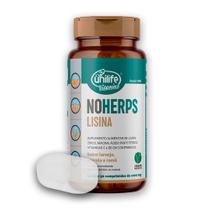 NoHerps Lisina Unilife 90 comprimidos Laranja e Acerola + Porta Cápsulas