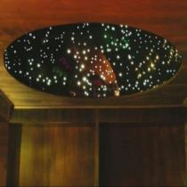 Noite Estrelada Kit 250 Fibra Ótica Estrelado Branco Misto