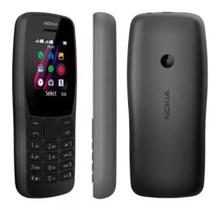 Nokia 110 32 MB preto 32 MB RAM Desbloqueado Chip 2g Dual celular simples para ligação trabalho
