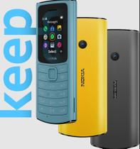 Nokia 110 4G Dual SIM 128 MB Preto 48 MB RAM