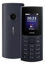 Nokia 110 4G Som Alto Teclado Grande Ideal Para Idosos Azul Escuro