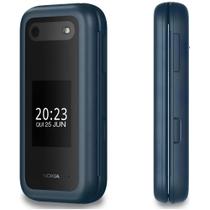 Nokia 2660 Flip 4G Dual Chip Celular Idoso Botões Grandes Simples