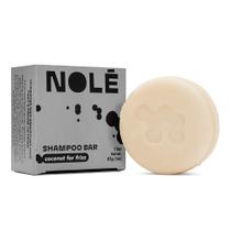 NOLÉ Shampoo Bar Coco para Controle Frizz de Cabelo, Hidrata e Protege para o Cabelo Mais Elegante Embalagens sustentáveis, 100% livres de plástico, ecologicamente corretas 3 onças