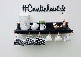 Nome Cantinho do Café , nas proporções de 40 cm x 15cm Nome Cantinho do Café , nas proporções de 40 cm x 15cm
