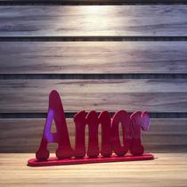 Nome de mesa decoração palavra amor