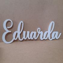 Nome em mdf 15 cm para Parede
