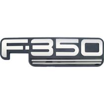 Nome Emblema Plaqueta F-350 Cromado Pick-up 1999 Até 2000 Nome Emblema Plaqueta F-350 Cromado Pick-up 1999 Até 2000