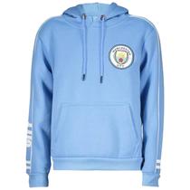 Nome: Moletom Manchester City Canguru Masculino - Azul Claro