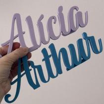 Nome Personalizado 3D Decorativo Letreiro De Mesa Quarto Bebê Escritório Maternidade PLA