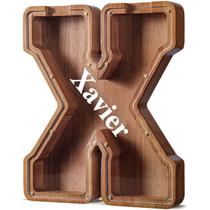 Nome personalizado do Piggy Bank Summidate Extra Large Wood