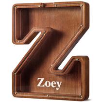 Nome personalizado do Piggy Bank Summidate Extra Large Wood