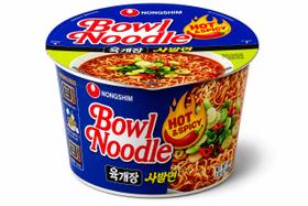 Nongshim Yugyejang Bowl Noodle Soup 100g Lámen Coreano Picante Importado
