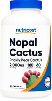 Nopal Cactus Nutricost 2000 mg 180 Cápsulas Veganas