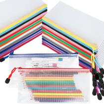 Norcoin 120 Sacos de Malha com Zíper 24x11 cm 12 Cores Norcoin 120 Sacos de Malha com Zíper 24x11 cm 12 Cores